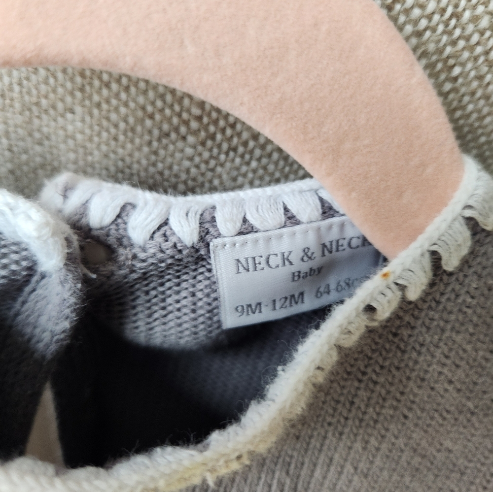 Neck & Neck Knit Baby Footie